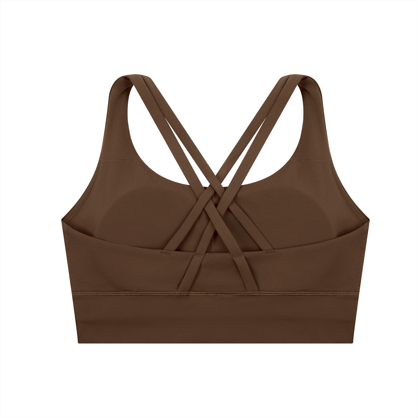 Strappy Criss-Cross Sports Bra - Aura Linen