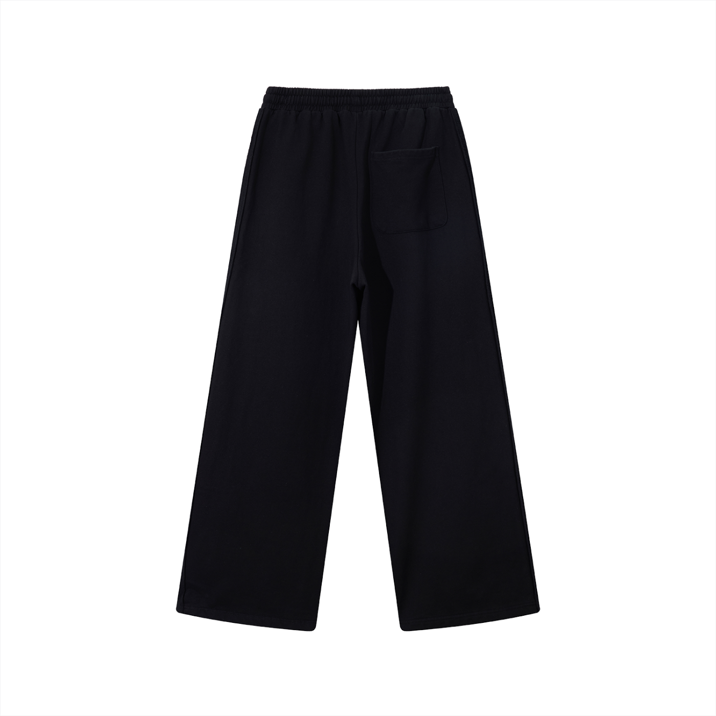 Contrast Tape Straight-Leg Sweatpants - Aura Linen