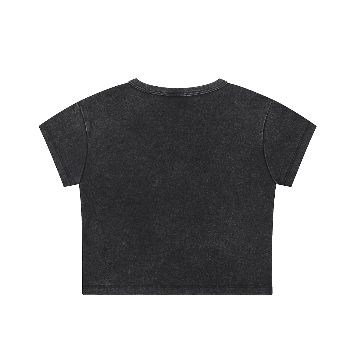 Snow Washed Crop Top - Aura Linen