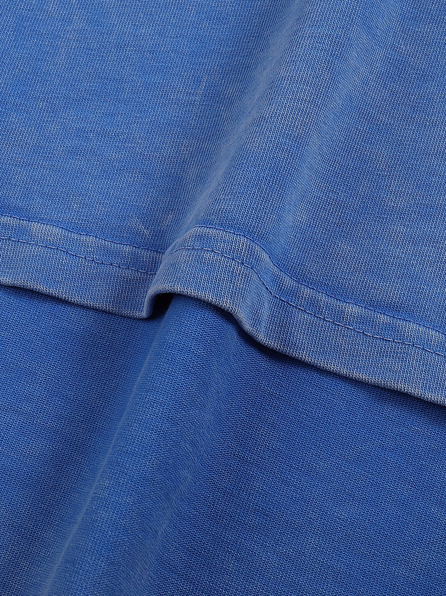 Snow Washed Oversized Cotton T-Shirt - Aura Linen