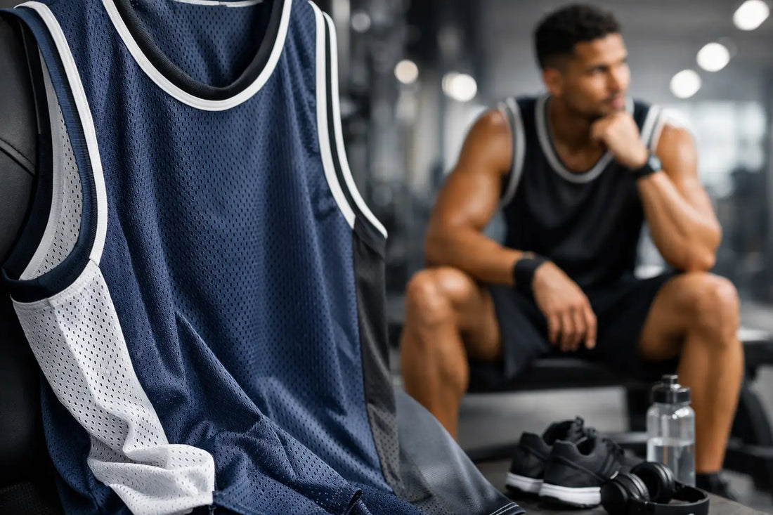Mesh Gym Jersey Style That Actually Hits