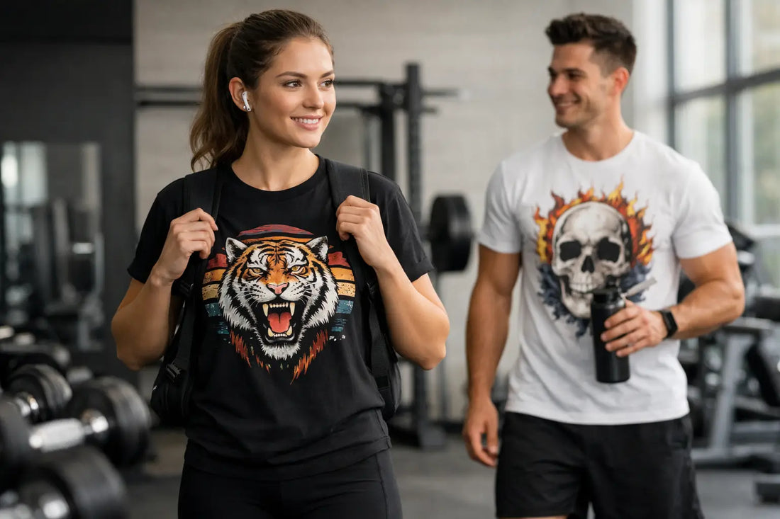 How to Style Graphic Tees for the Gym