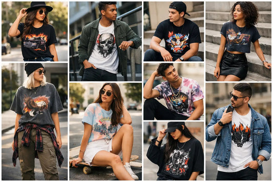 10 Graphic Tee Outfit Examples That Hit Hard