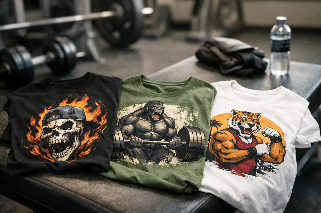 Graphic Gym Shirts That Actually Hit