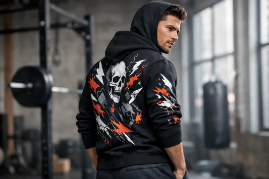 Graphic Workout Hoodie: Style That Hits