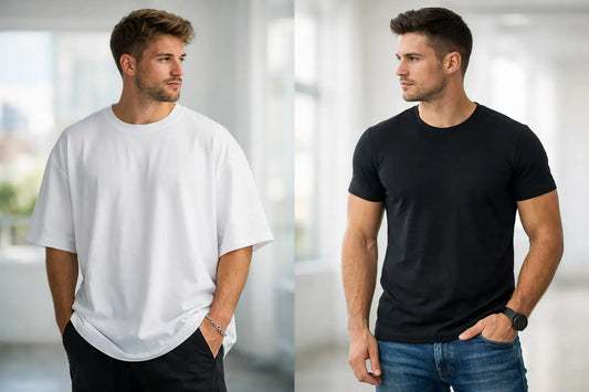 Oversized Tees vs Fitted Tees