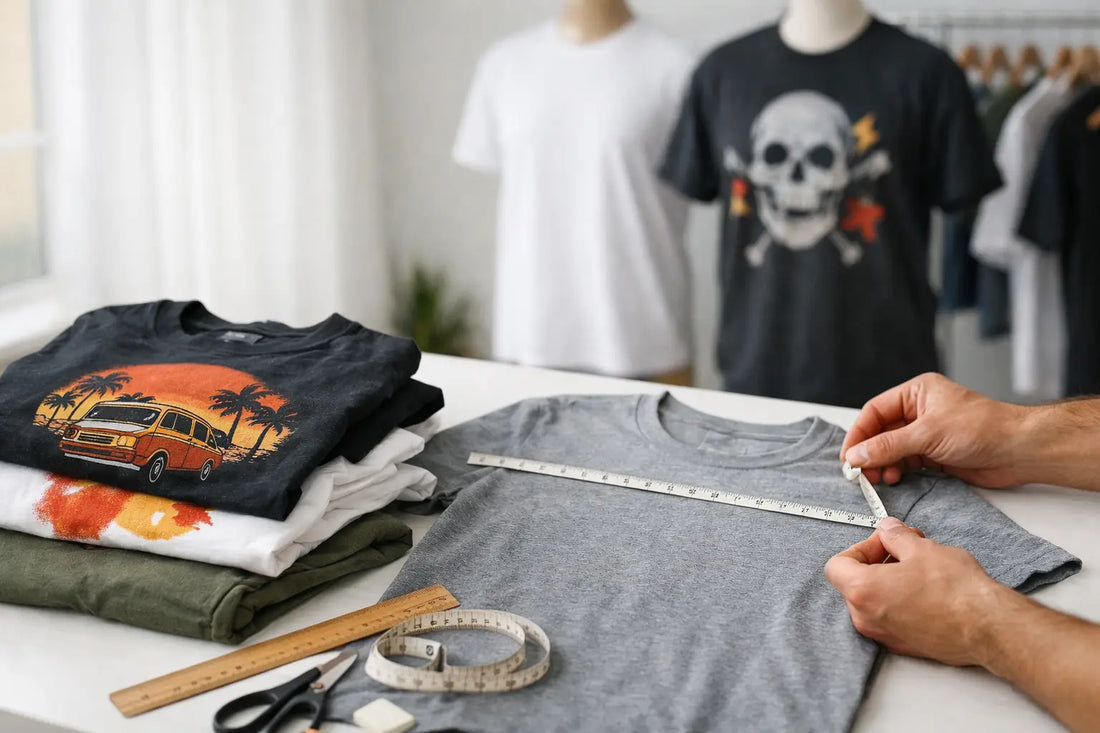 Graphic Tee Sizing Guide for the Right Fit