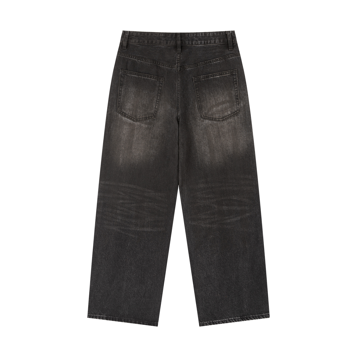 Vintage Wash Heavyweight Denim Jeans - Aura Linen