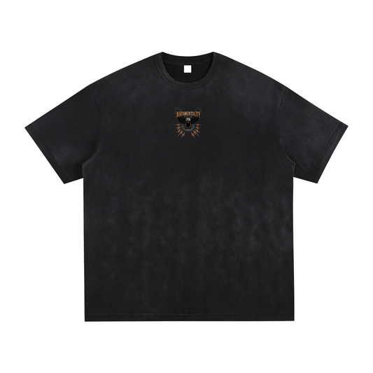 Vintage Washed Hand-Frayed T-Shirt