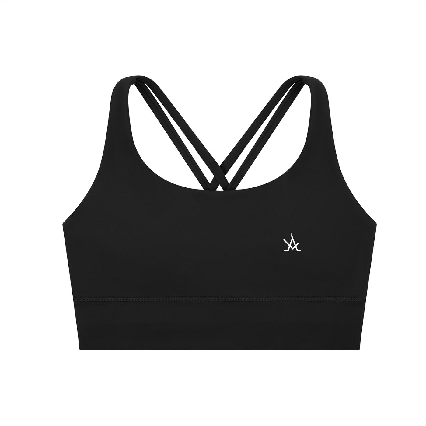 Strappy Criss-Cross Sports Bra - Aura Linen