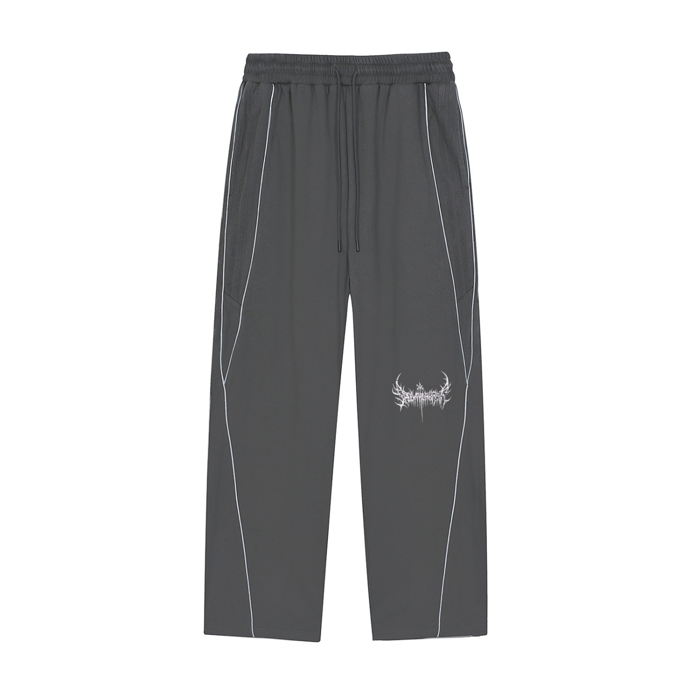 Reflection Striped Straight-Leg Sweatpants - Aura Linen