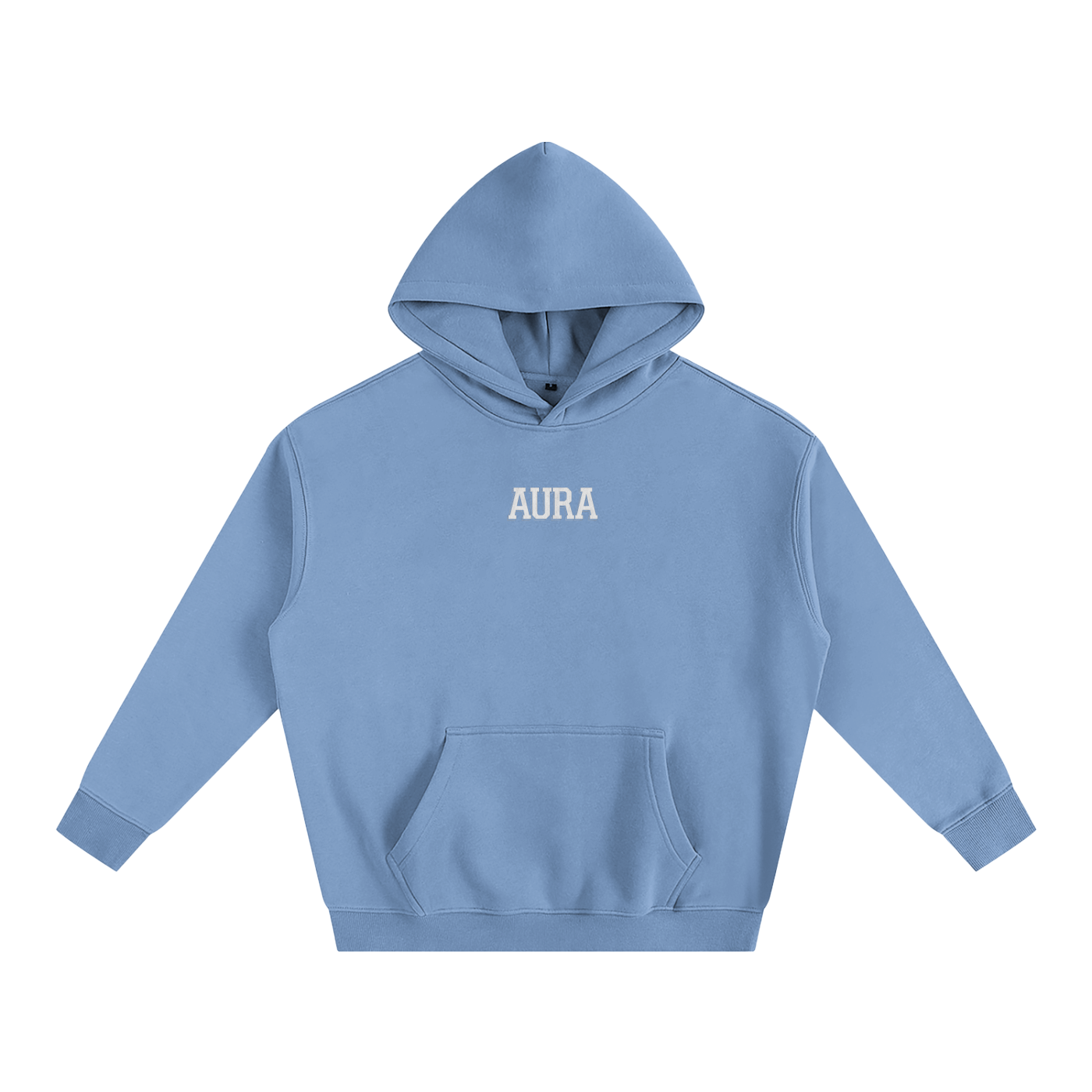 Aura Oversized Fleeced Hoodie – Heavyweight Streetwear Pullover for Men & Women, Gym & Casual Wear - Aura Linen