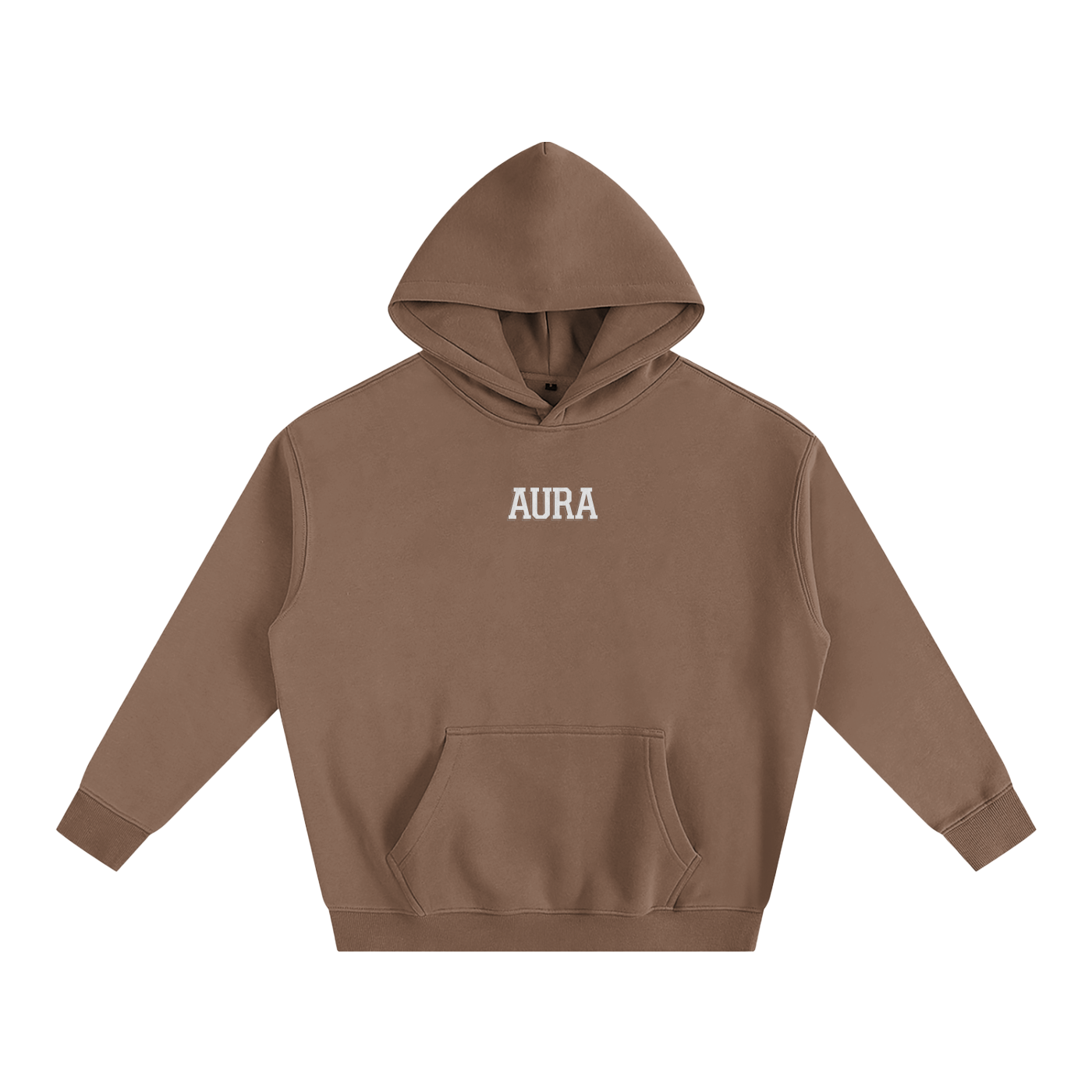 Aura Oversized Fleeced Hoodie – Heavyweight Streetwear Pullover for Men & Women, Gym & Casual Wear - Aura Linen