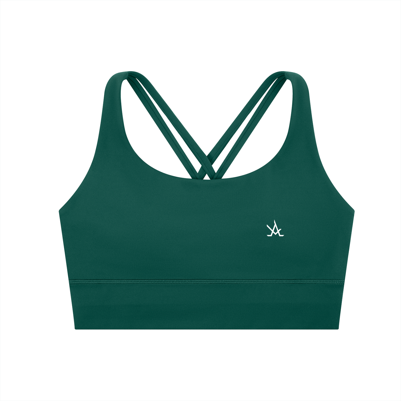 Strappy Criss-Cross Sports Bra - Aura Linen