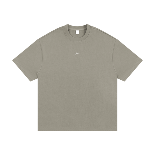 Essential Heavyweight Cotton T-Shirt - Aura Linen