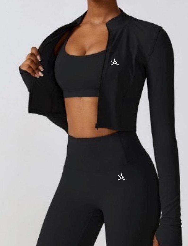 Women's Performance Athletic Coat -  Ultimate Comfort and Flexibility - Aura Linen