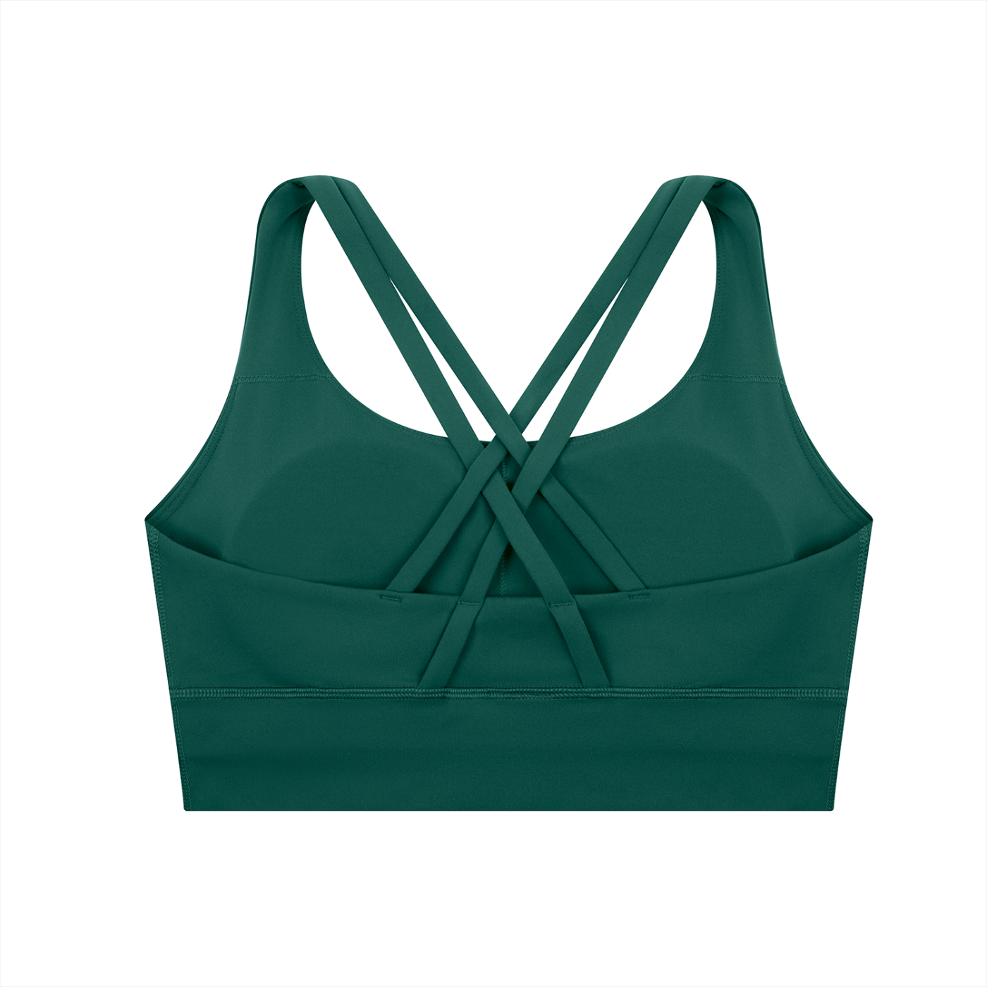 Strappy Criss-Cross Sports Bra - Aura Linen