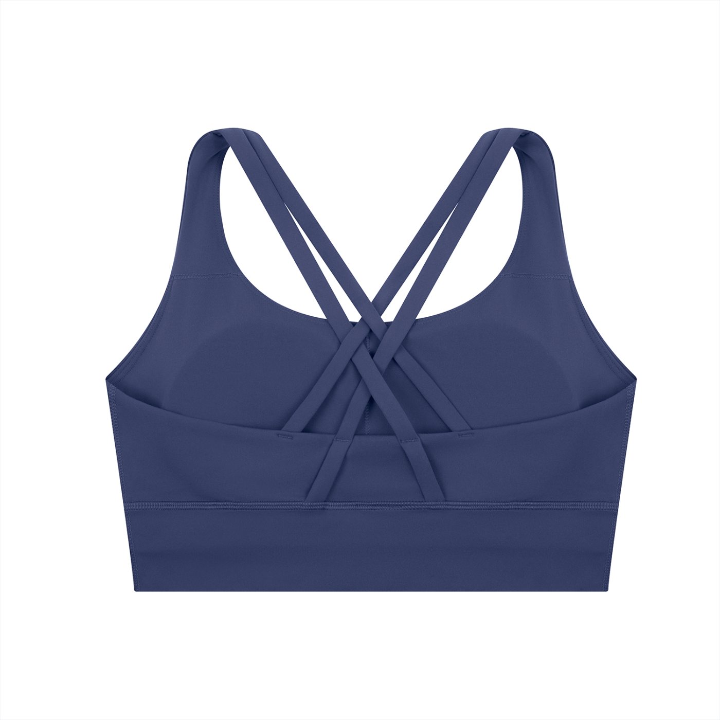 Strappy Criss-Cross Sports Bra - Aura Linen