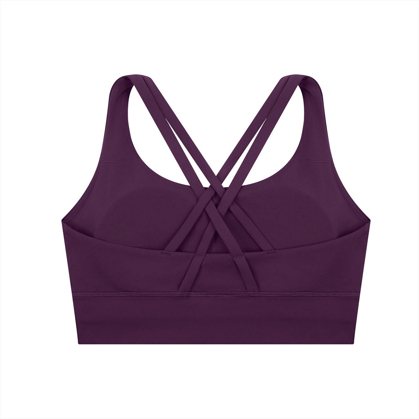 Strappy Criss-Cross Sports Bra - Aura Linen