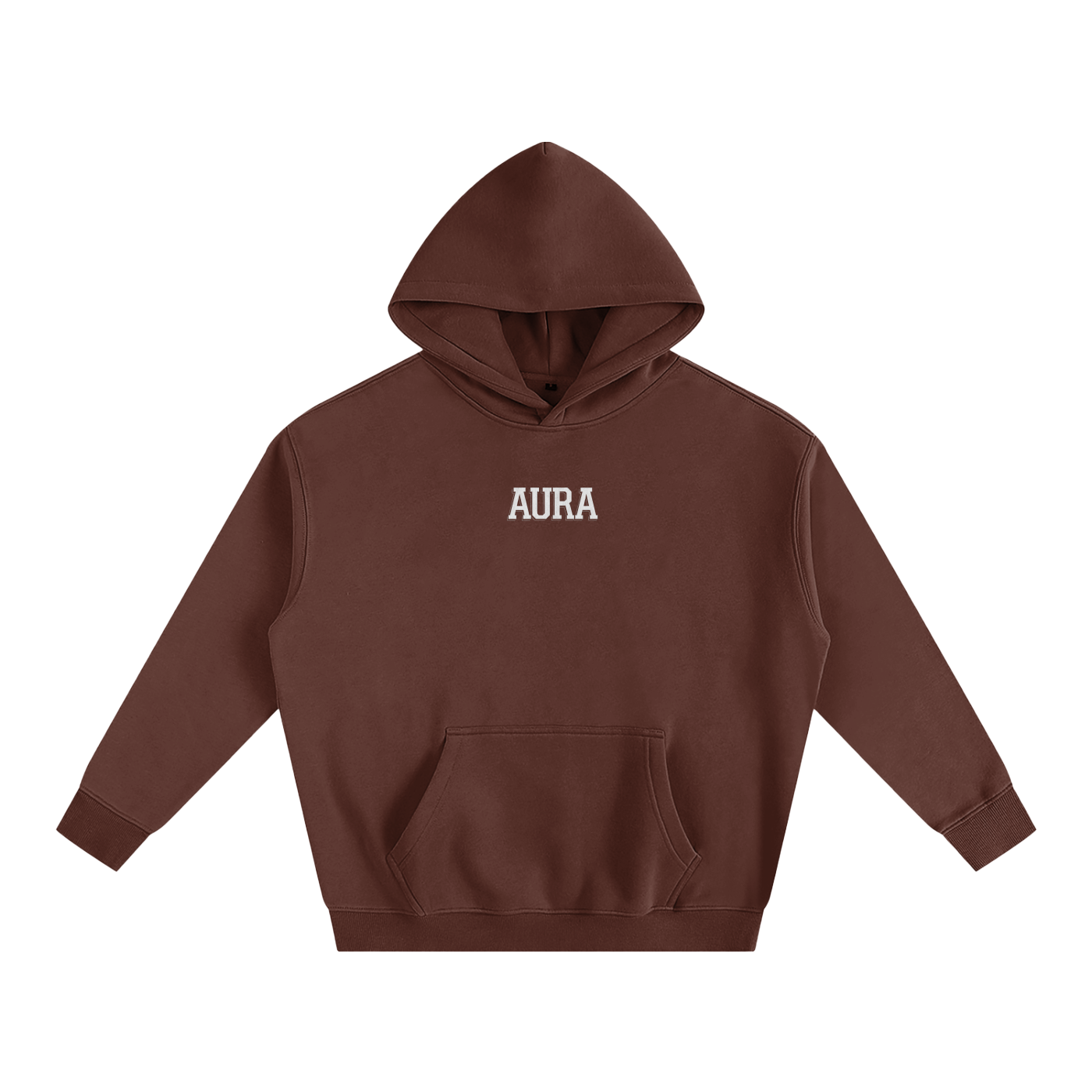 Aura Oversized Fleeced Hoodie – Heavyweight Streetwear Pullover for Men & Women, Gym & Casual Wear - Aura Linen