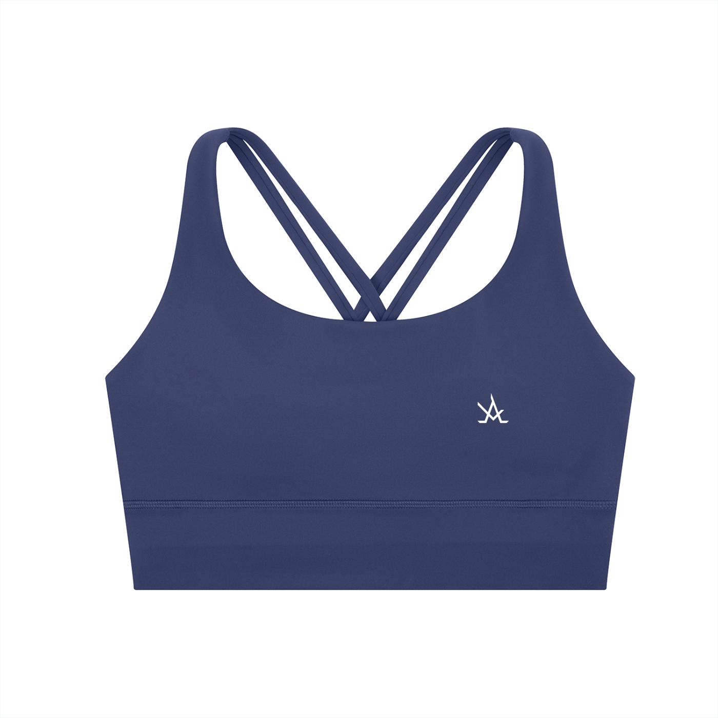 Strappy Criss-Cross Sports Bra - Aura Linen