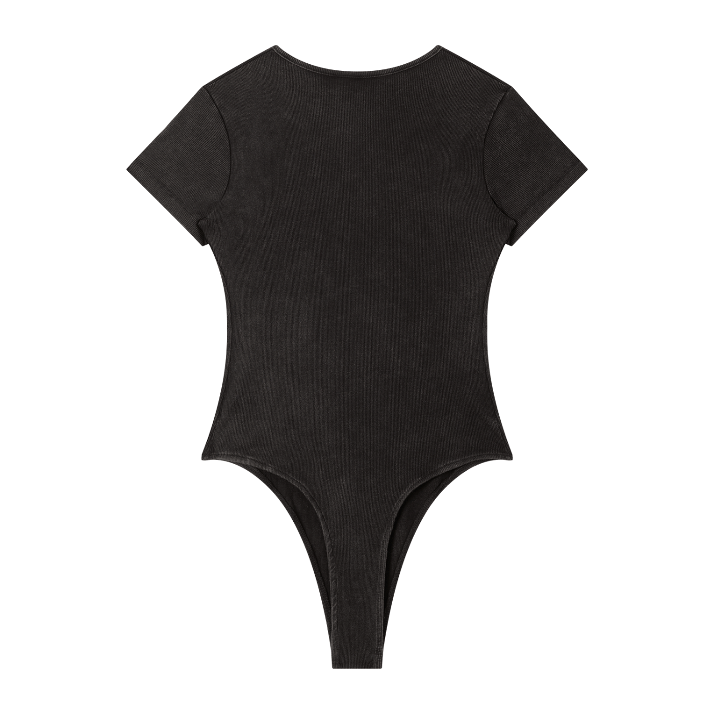 Women's Mineral Wash Crewneck Bodysuit - Aura Linen