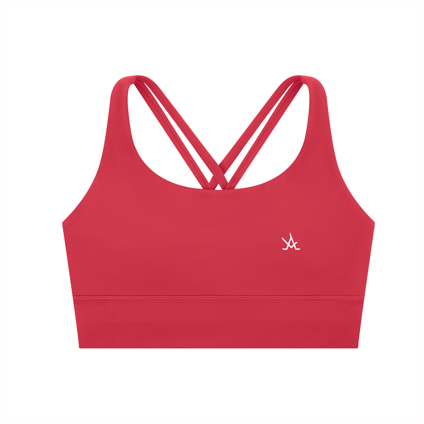 Strappy Criss-Cross Sports Bra - Aura Linen