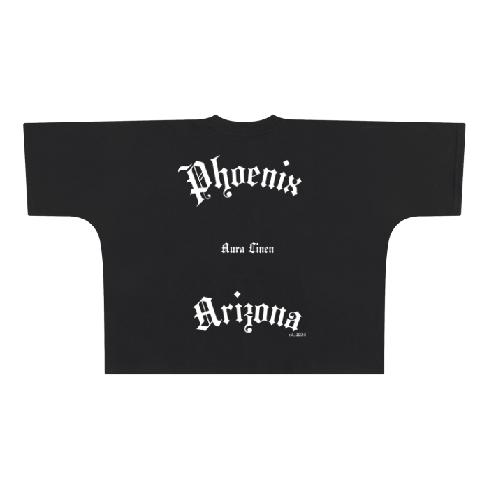 BLK Phoenix Arizona Oversized sleeves tees