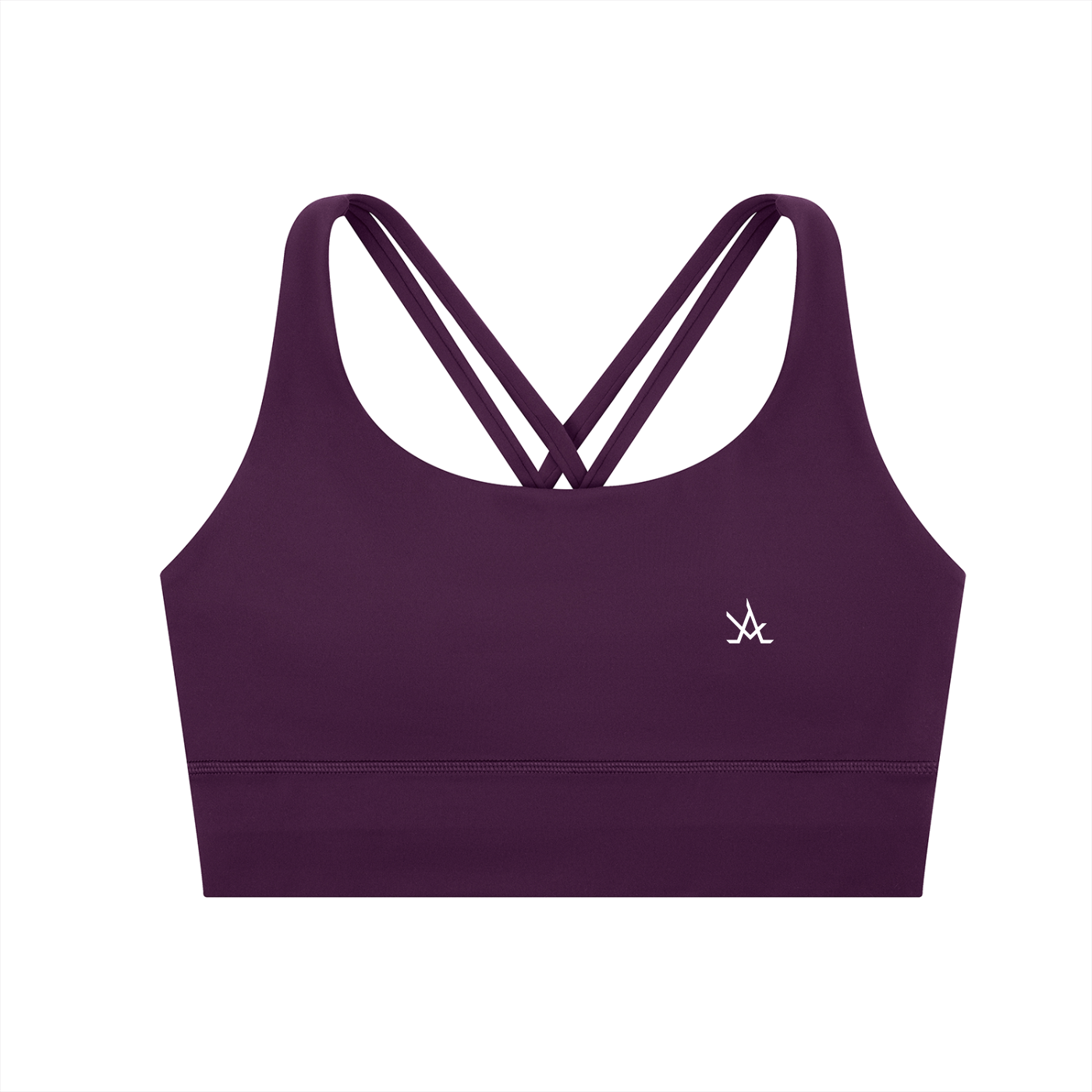 Strappy Criss-Cross Sports Bra - Aura Linen