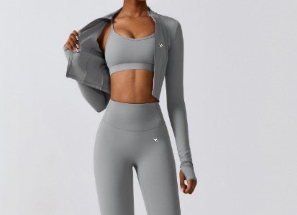 Women's Performance Athletic Coat -  Ultimate Comfort and Flexibility - Aura Linen