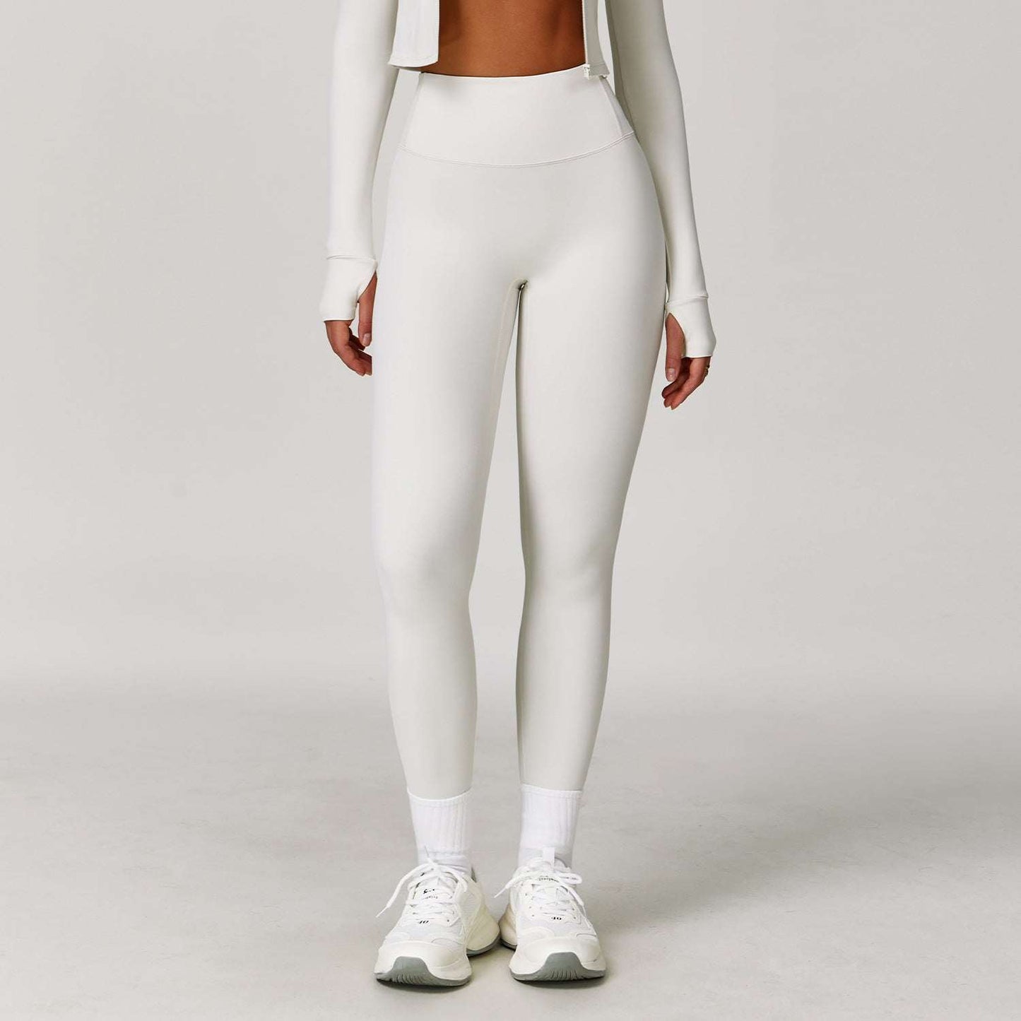 Aura Women’s Plum Leggings high-waist gym and yoga pants with flattering fit and stretchy fabric