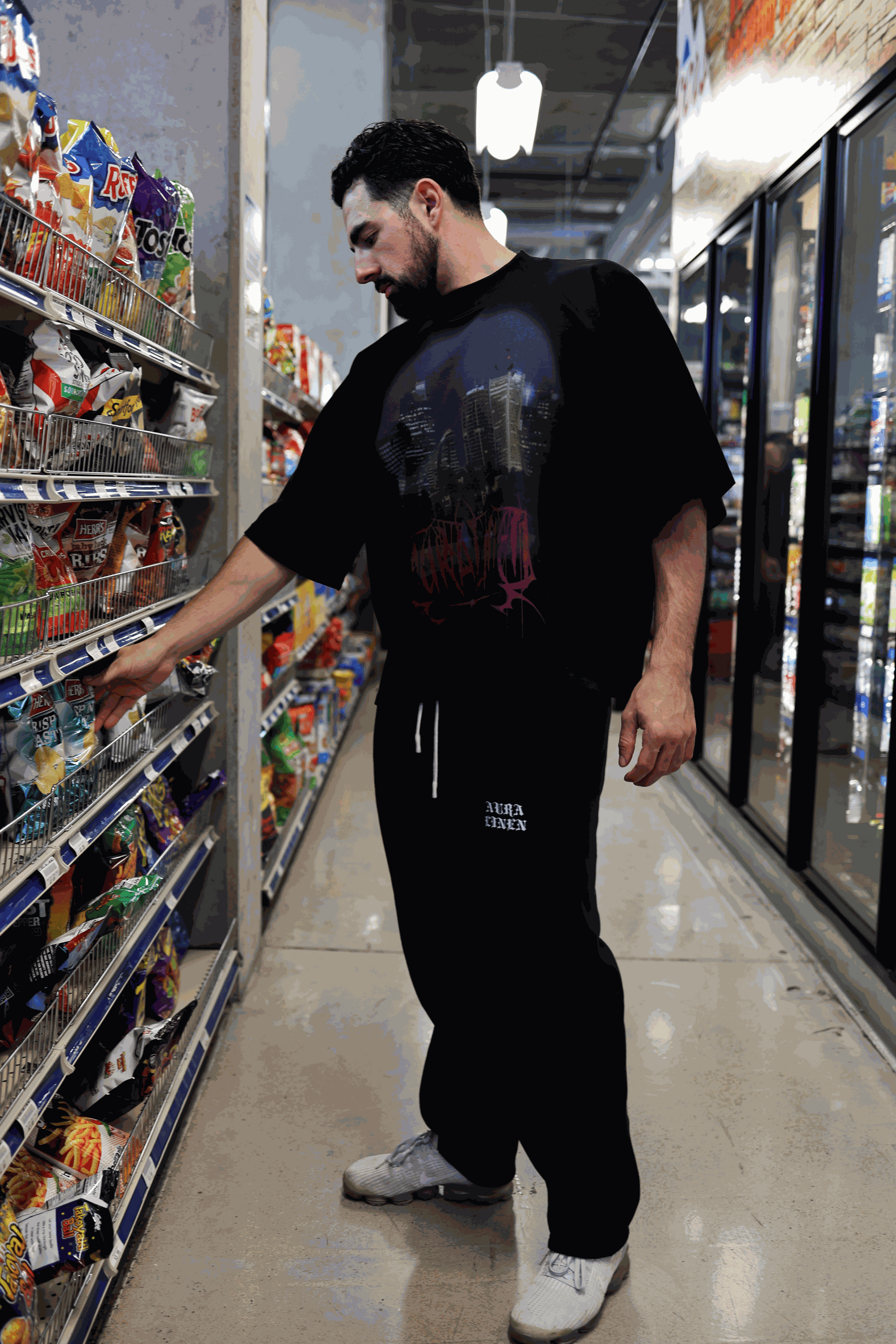 Lights Out Phoenix Oversize Boxy Tee