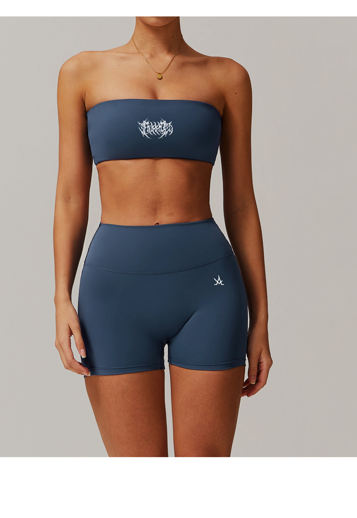 Metal Sports bra band - Aura Linen