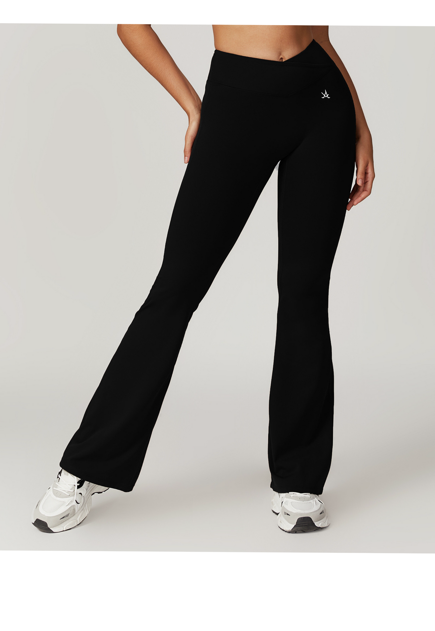 Aura crossover leggings - Aura Linen