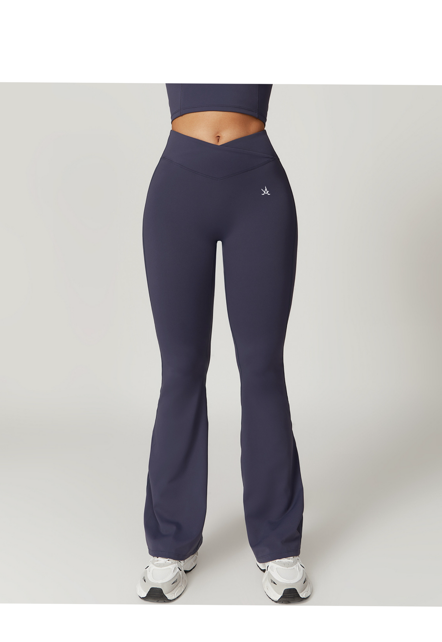 Aura crossover leggings - Aura Linen