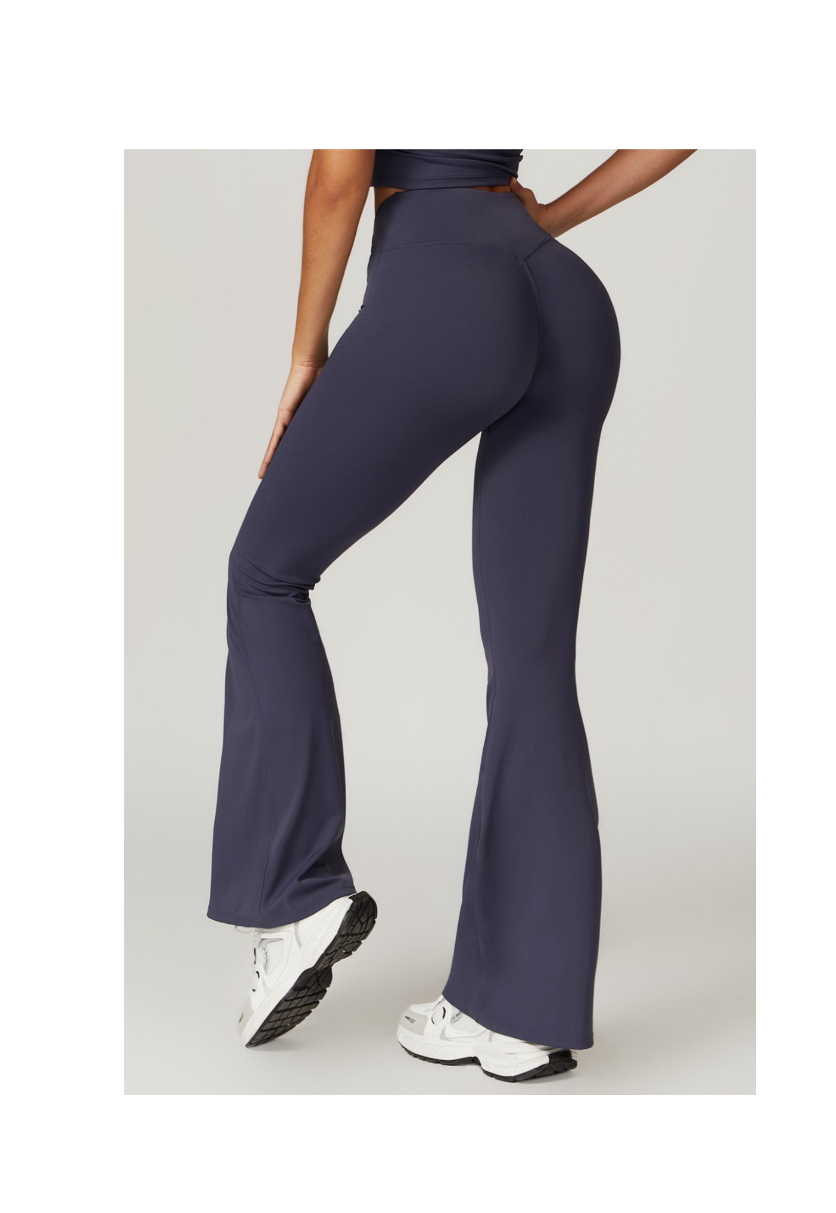 Aura crossover leggings - Aura Linen