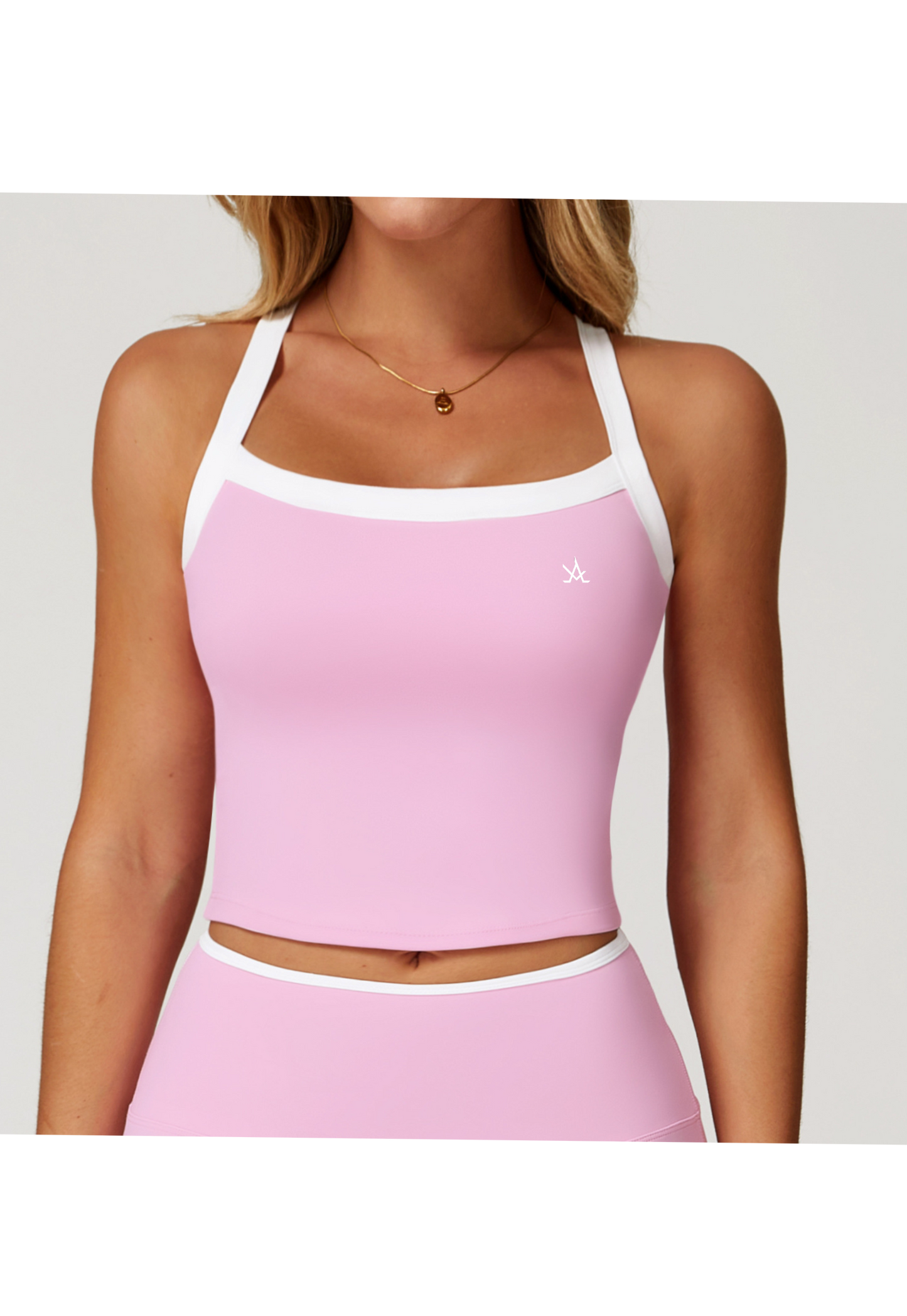 Aura Women’s Navy Sports Bra – Padded Activewear Top for Fitness & Casual