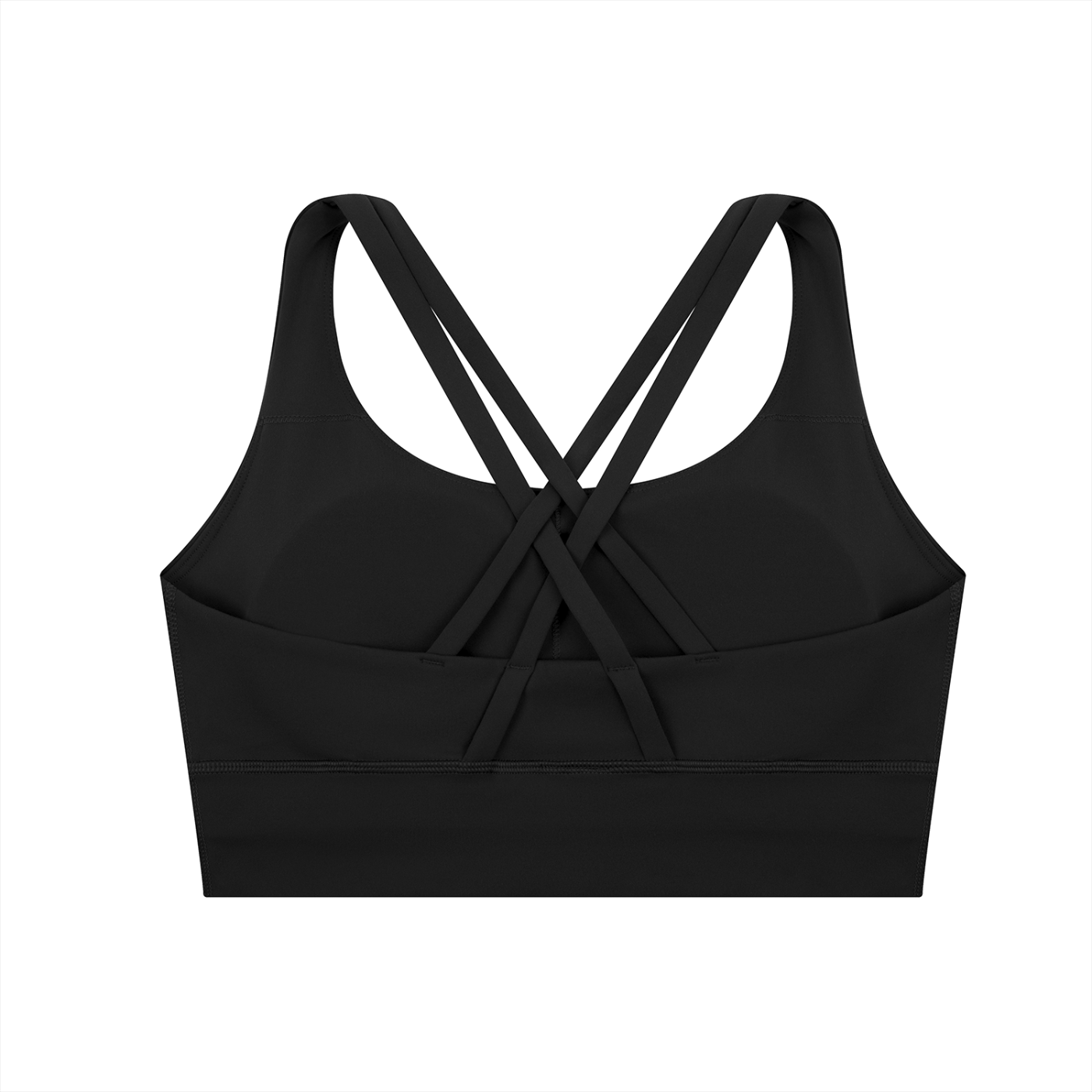 Strappy Criss-Cross Sports Bra - Aura Linen