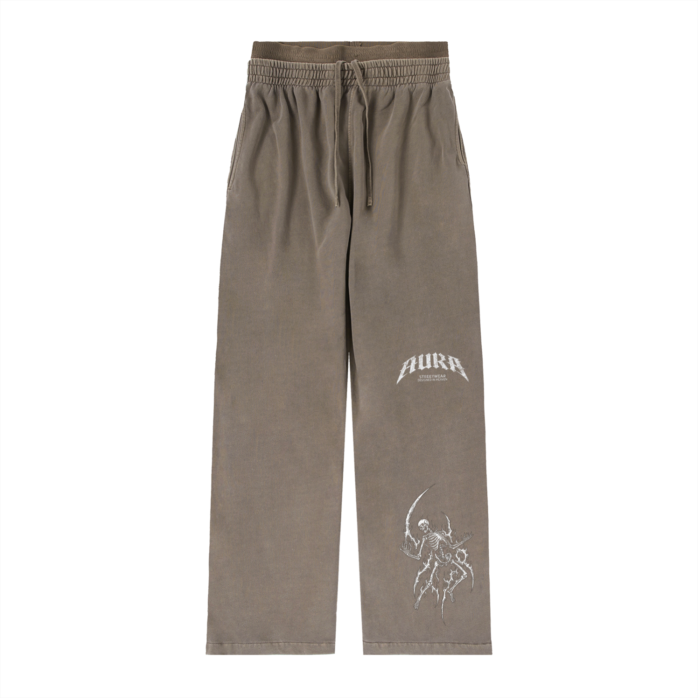 Vintage Washed Waist Pants