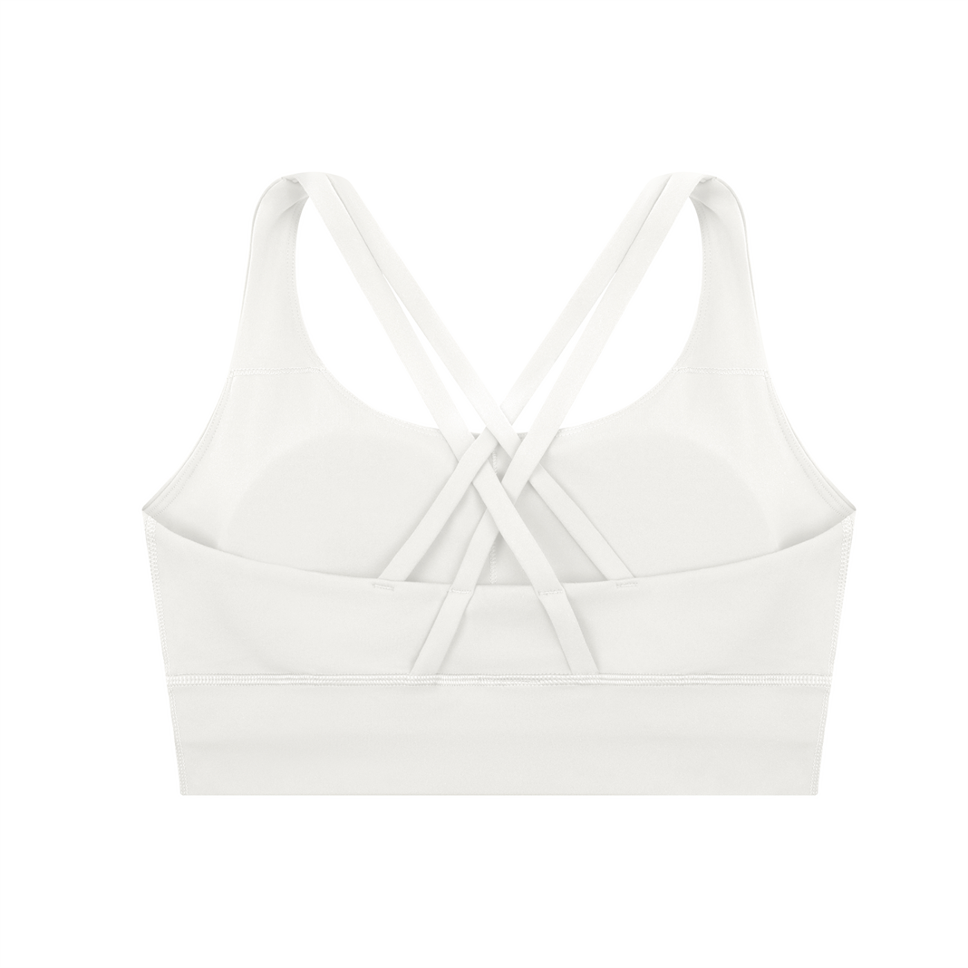 Strappy Criss-Cross Sports Bra - Aura Linen