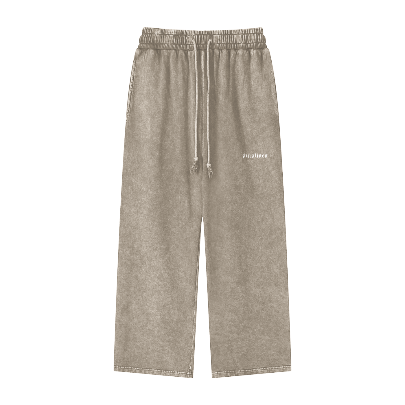 Aura Linen Loose Fit Sweatpants