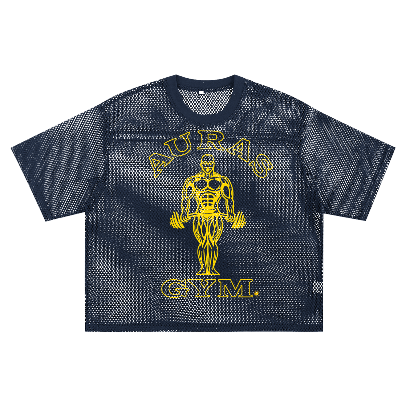 See-through Boxy Net T-shirt