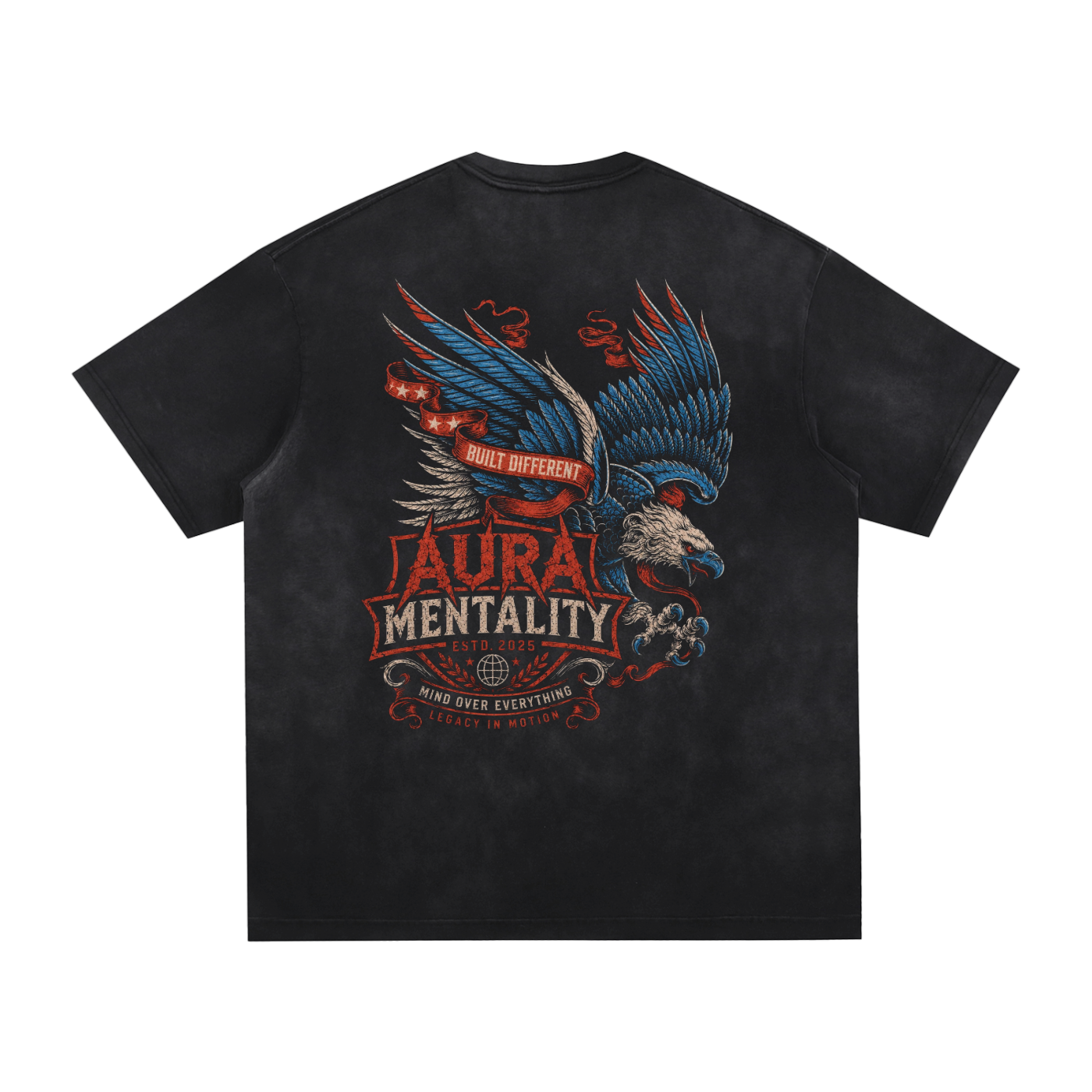 Vintage Washed Hand-Frayed T-Shirt