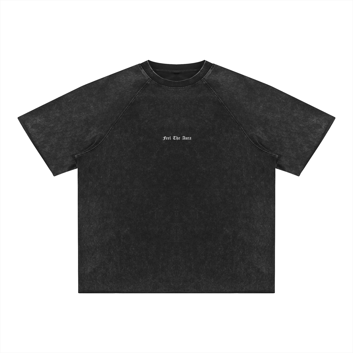 Unisex Mineral Wash Raw Edge T-Shirt