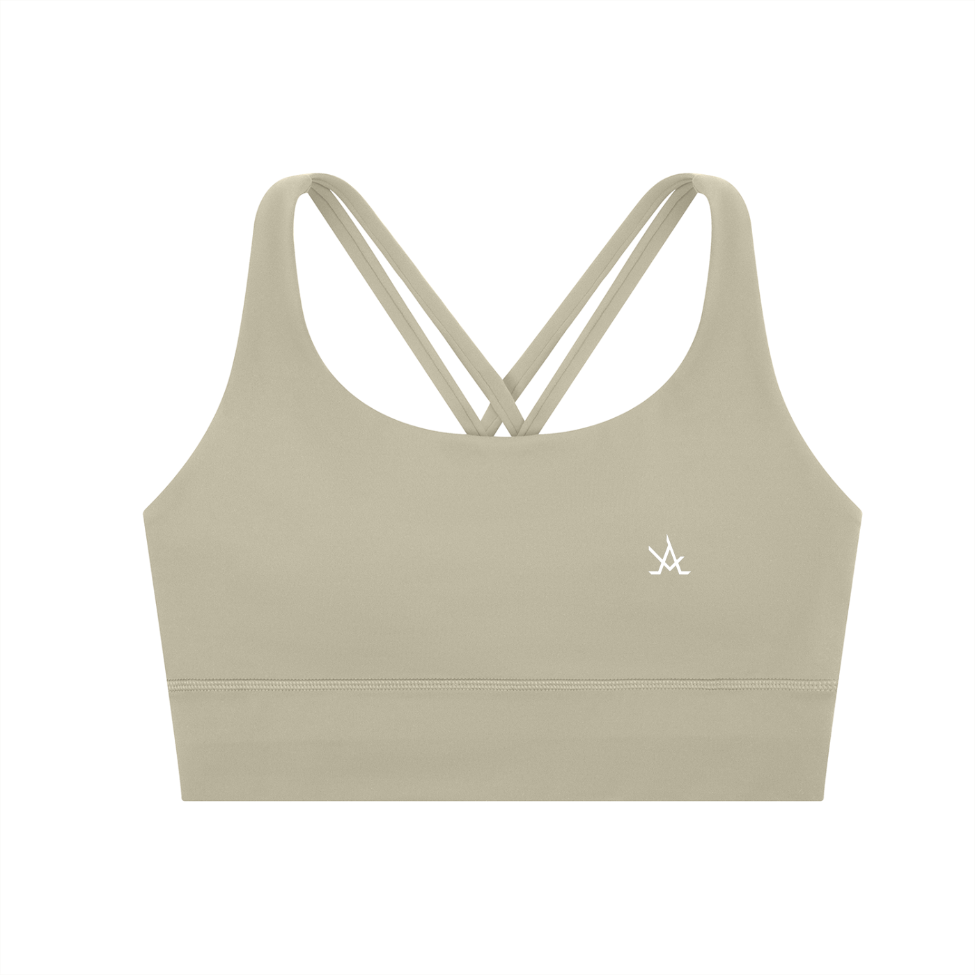 Strappy Criss-Cross Sports Bra - Aura Linen
