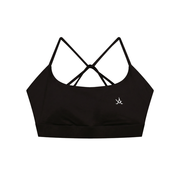 Strappy Criss Cross Yoga Sports Bra - Aura Linen