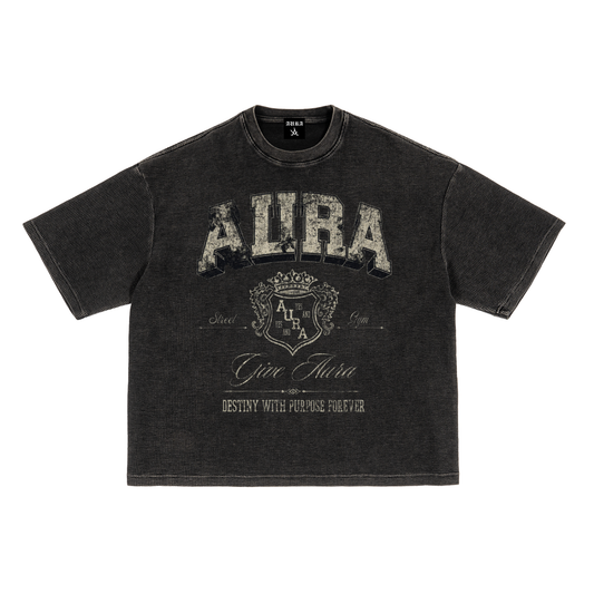 Textured Waffle Washed Boxy T-Shirt