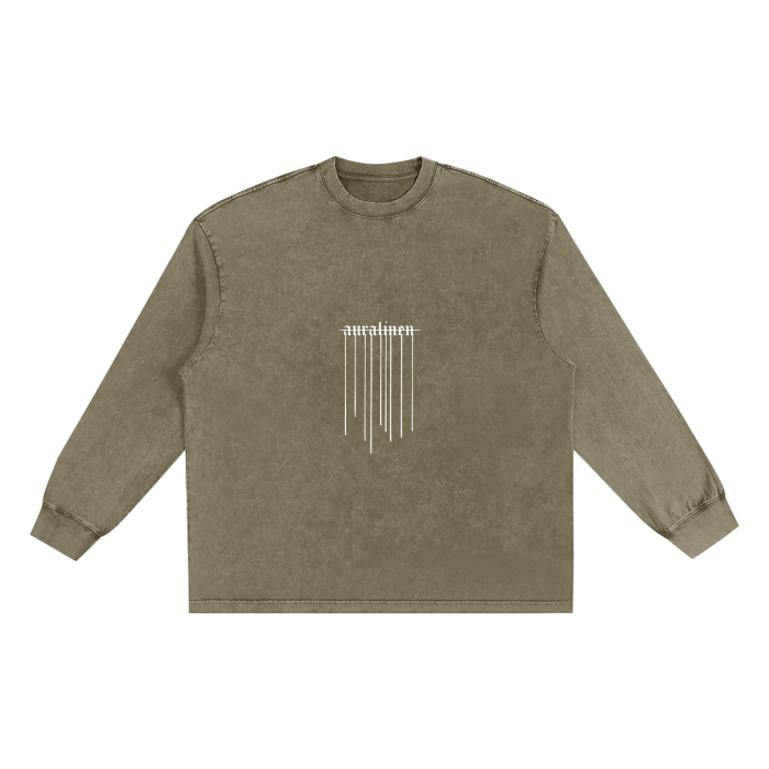 Crossed Out Drip Long Sleeve Tee