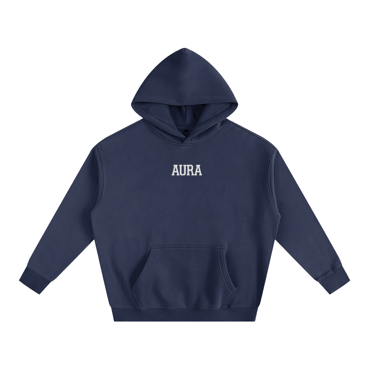 Aura Oversized Fleeced Hoodie – Heavyweight Streetwear Pullover for Men & Women, Gym & Casual Wear - Aura Linen