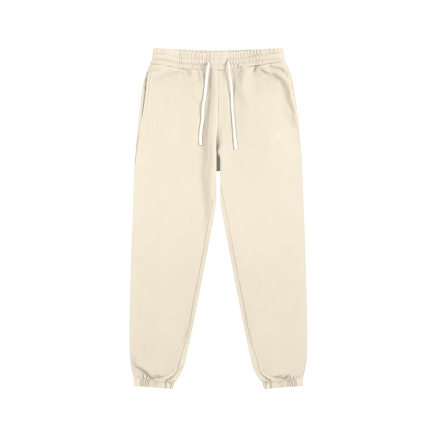 Aura Raw Edge Cotton Pants– Distressed Streetwear for Men and Women - Aura Linen